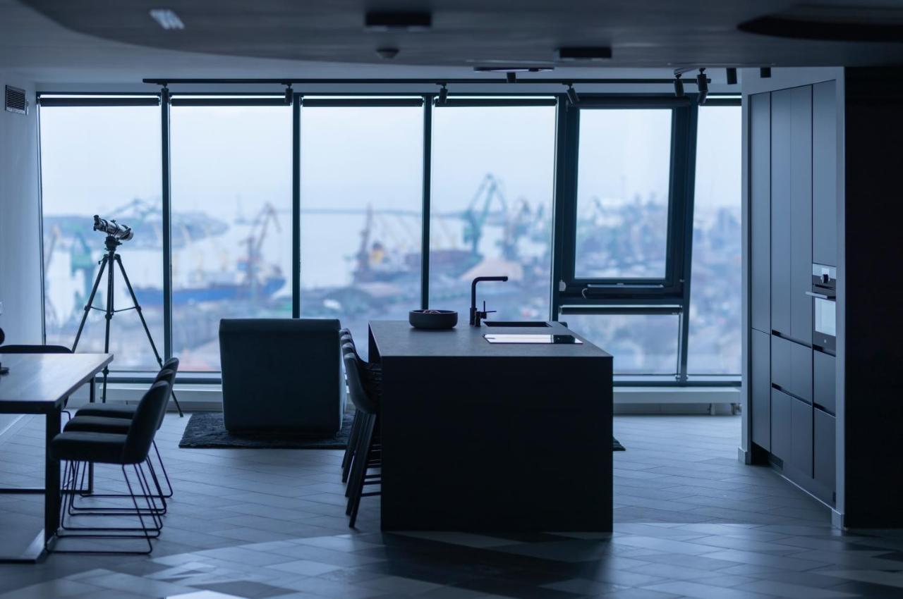 Sky Garden Penthouse Apartman Klaipėda Kültér fotó